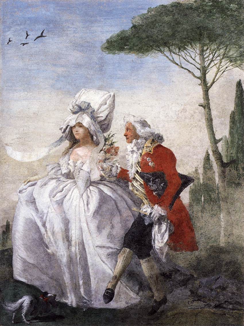 Minuet In Villa by Giovanni Domenico Tiepolo